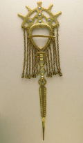 Highlanders clip made of brass, replica, XVIII/XIX century